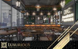 Dark Cafe تصميم كوفي شوب