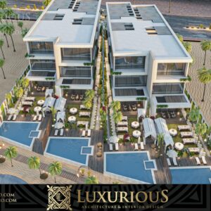 Halfmoon chalet تصميم شاليه