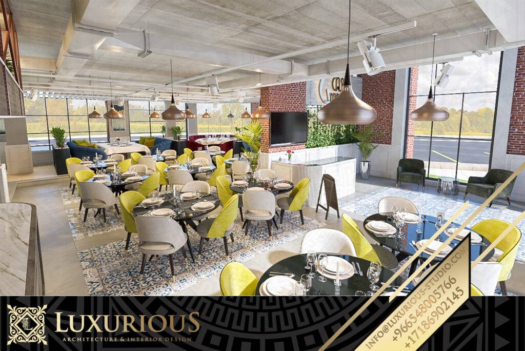 Italian Garden تصميم مطعم