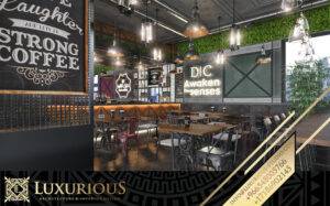 Dark Cafe تصميم كوفي شوب