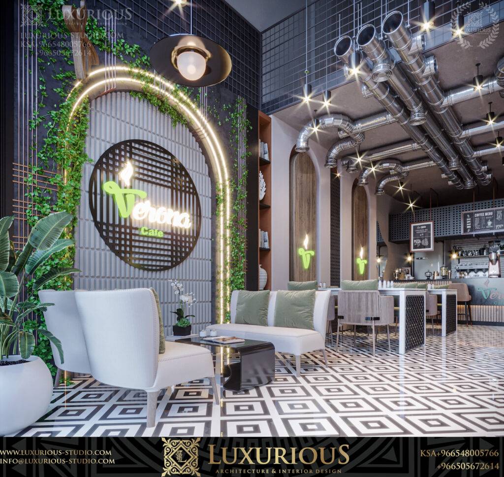 Verona Cafe تصميم كوفي شوب
