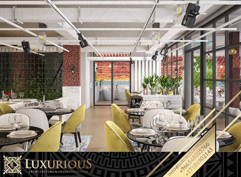 Italian Garden تصميم مطعم