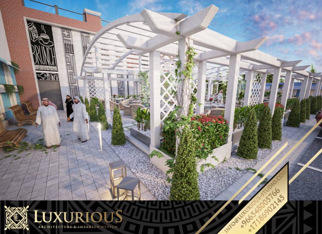 Italian Garden تصميم مطعم