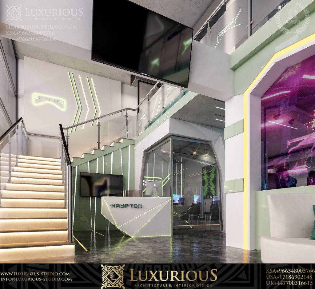 KRYPTON تصميم محل العاب فيديو