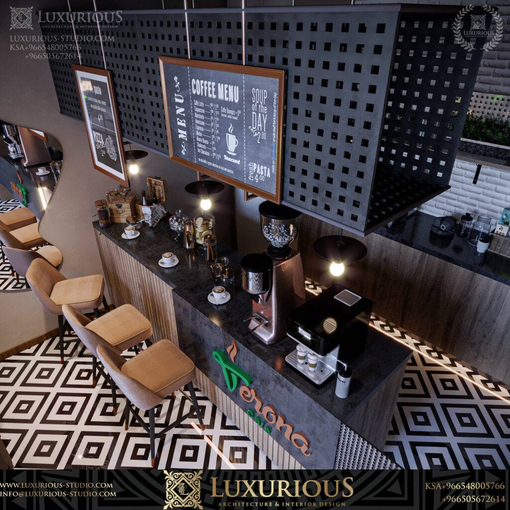 Verona Cafe تصميم كوفي شوب