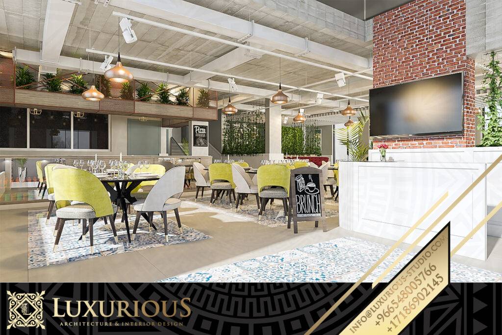 Italian Garden تصميم مطعم