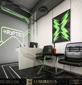 KRYPTON تصميم محل العاب فيديو