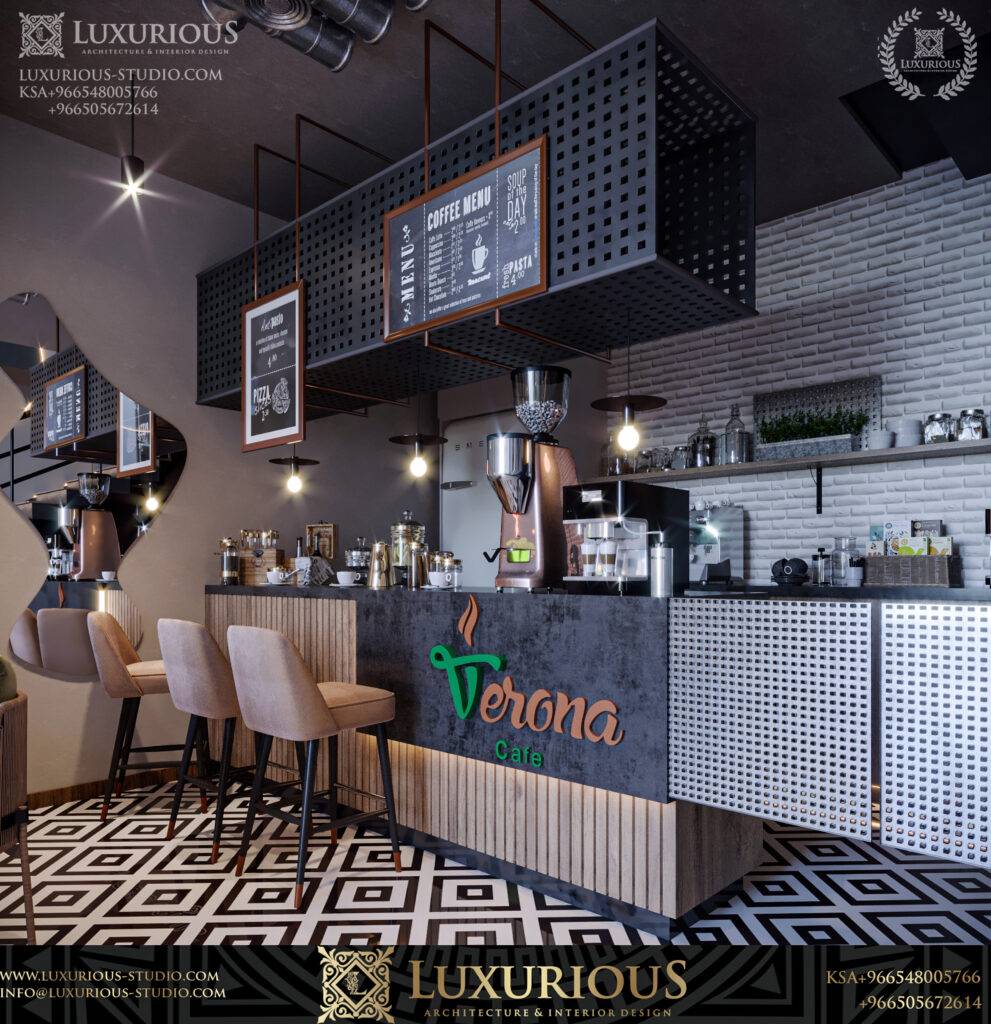 Verona Cafe تصميم كوفي شوب