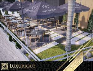 Arabia Cafe تصميم كوفي شوب