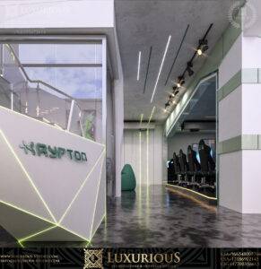 KRYPTON تصميم محل العاب فيديو