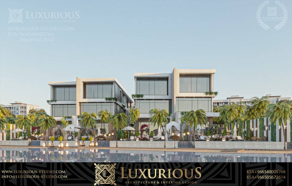 Halfmoon chalet تصميم شاليه