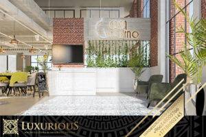 Italian Garden تصميم مطعم