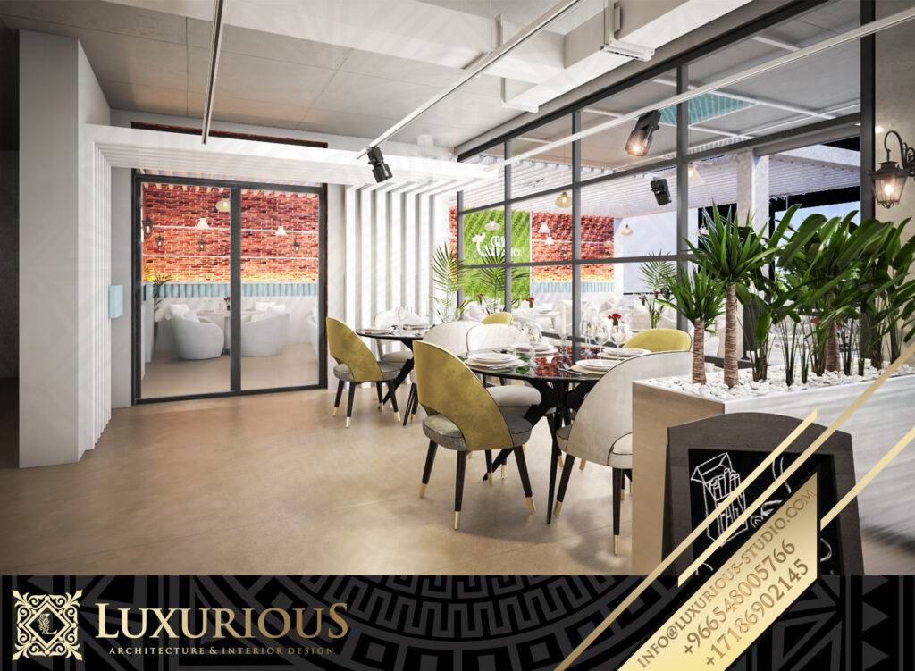 Italian Garden تصميم مطعم