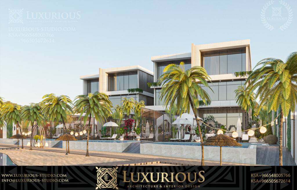 Halfmoon chalet تصميم شاليه