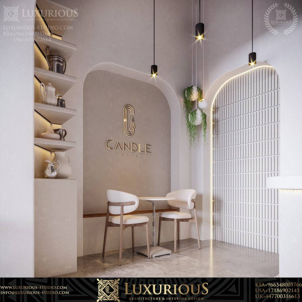Candle Cafe تصميم كوفي شوب