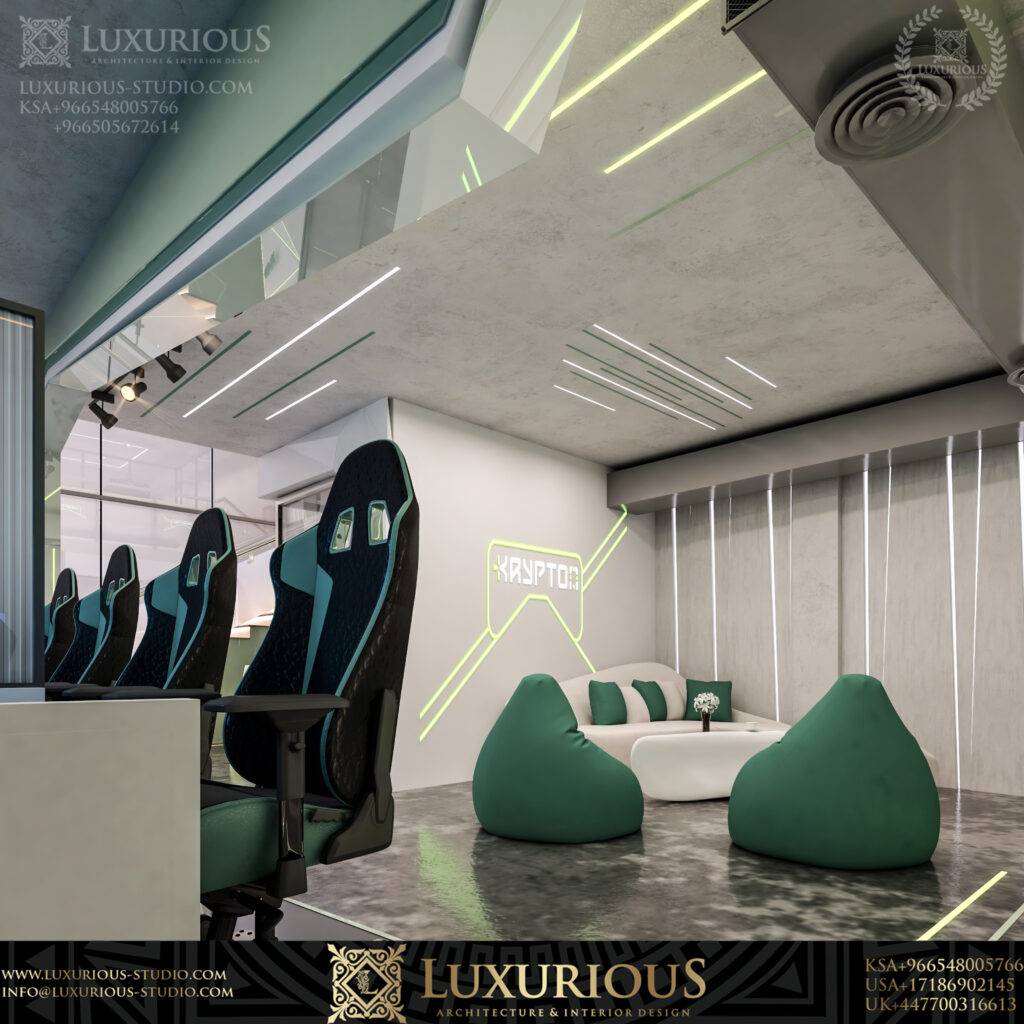 KRYPTON تصميم محل العاب فيديو
