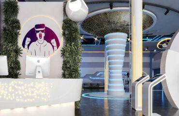 Virtual Imagination تصميم محل العاب فيديو