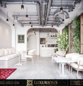 Candle Cafe تصميم كوفي شوب
