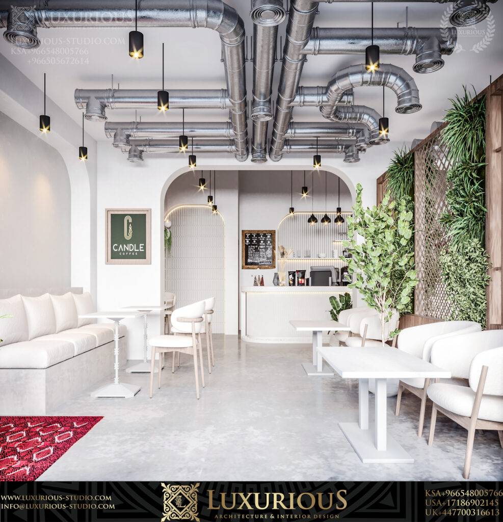 Candle Cafe تصميم كوفي شوب
