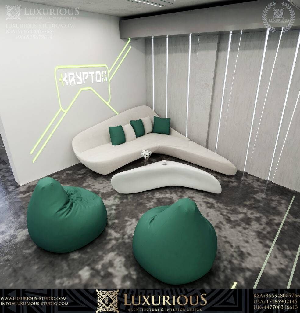KRYPTON تصميم محل العاب فيديو