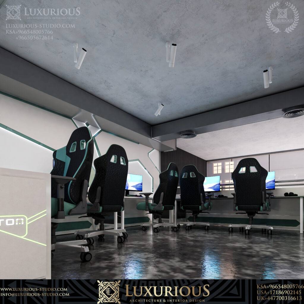 KRYPTON تصميم محل العاب فيديو