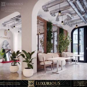 Candle Cafe تصميم كوفي شوب