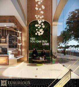 Brown Box Chocolate تصميم محل شوكولا