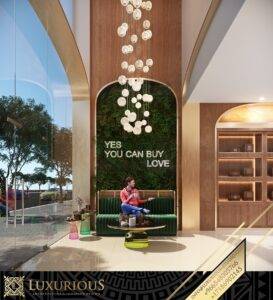 Brown Box Chocolate تصميم محل شوكولا