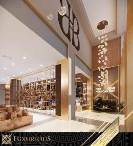 Brown Box Chocolate تصميم محل شوكولا