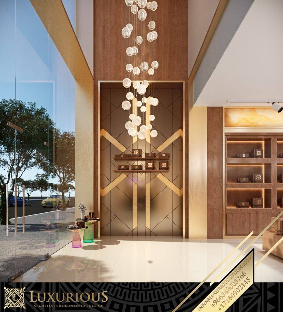 Brown Box Chocolate تصميم محل شوكولا