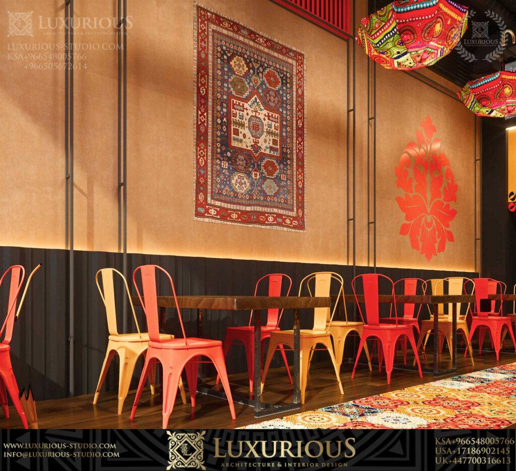 Tikka n&rsquo; Go تصميم مطعم