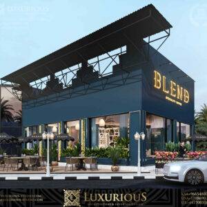 Blend Cafe تصميم كوفي شوب