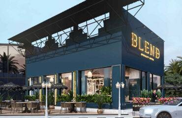 Blend Cafe تصميم كوفي شوب