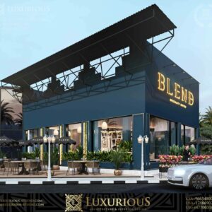 Blend Cafe تصميم كوفي شوب