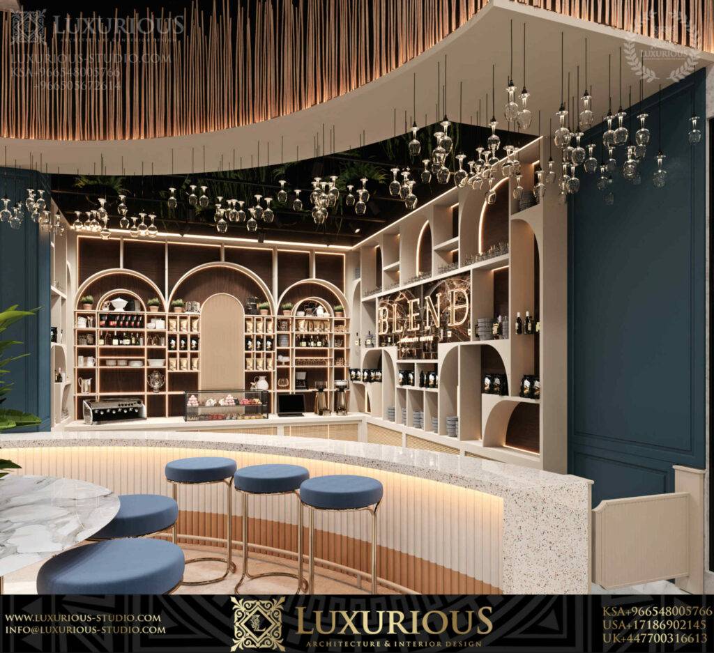 Blend Cafe تصميم كوفي شوب