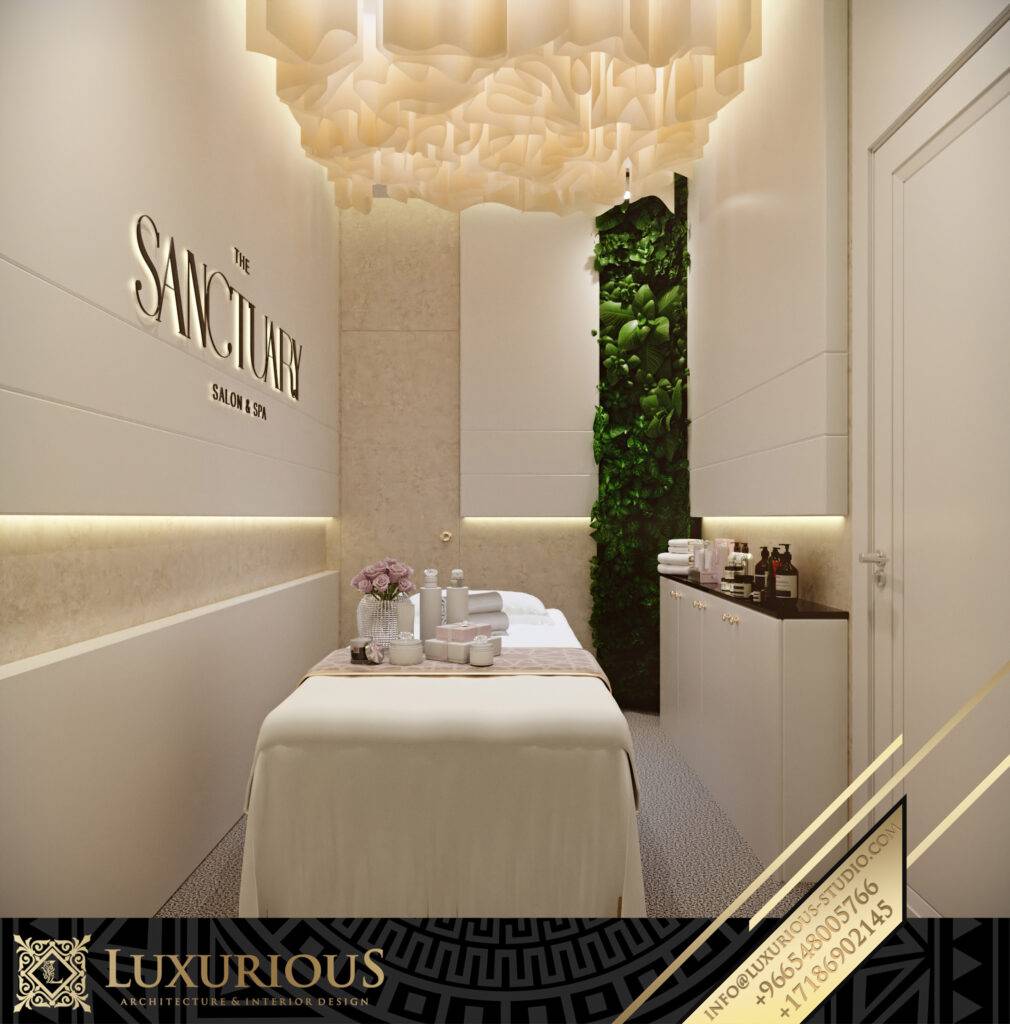 The Sanctuary Salon & Spa تصميم سبا