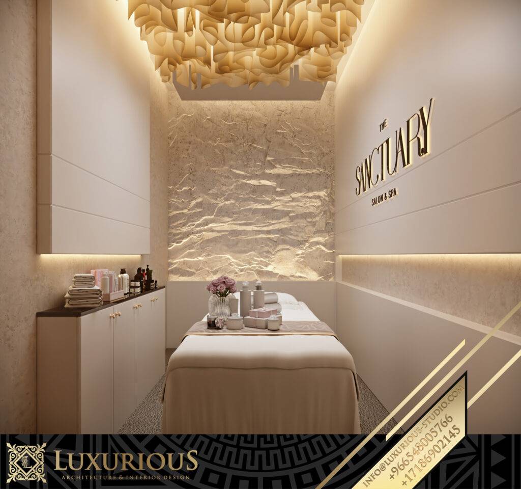 The Sanctuary Salon & Spa تصميم سبا