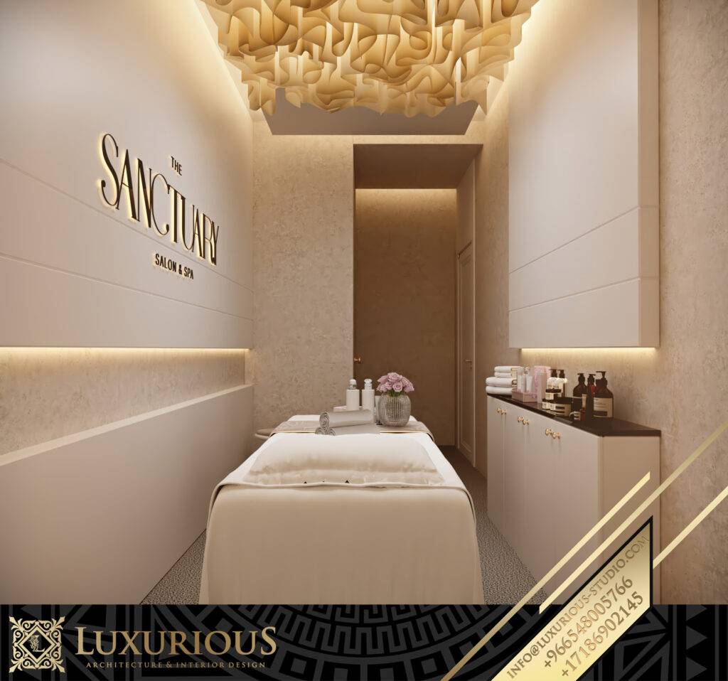 The Sanctuary Salon & Spa تصميم سبا
