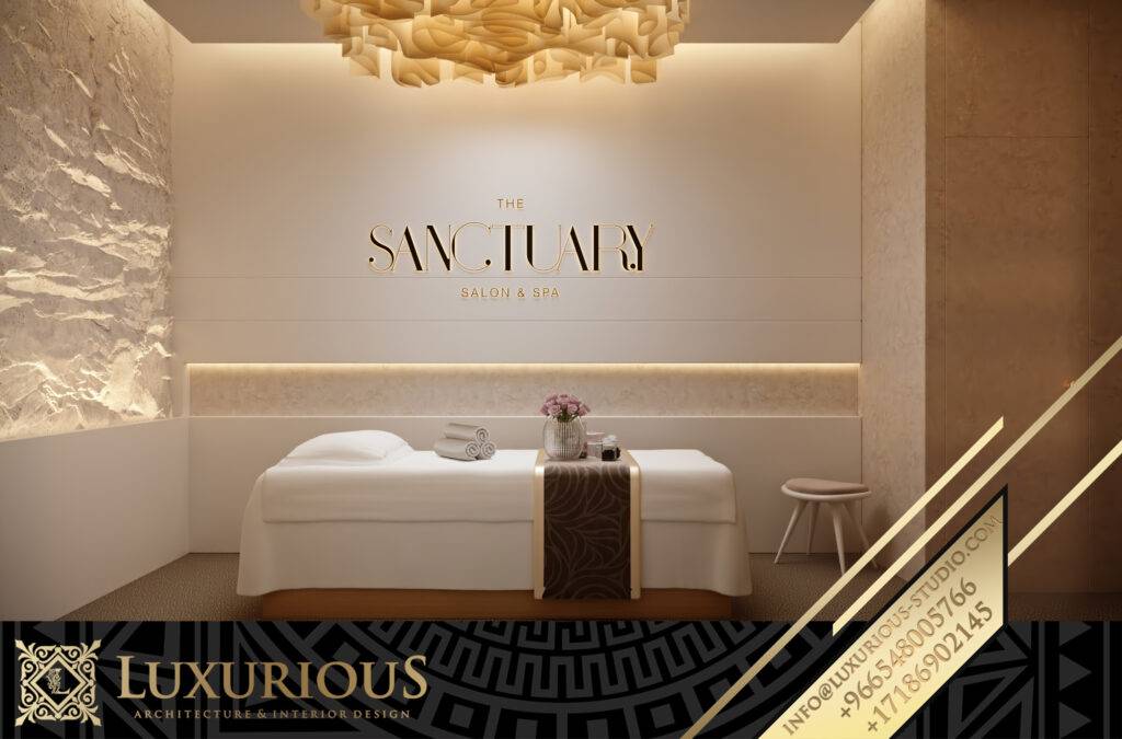 The Sanctuary Salon & Spa تصميم سبا