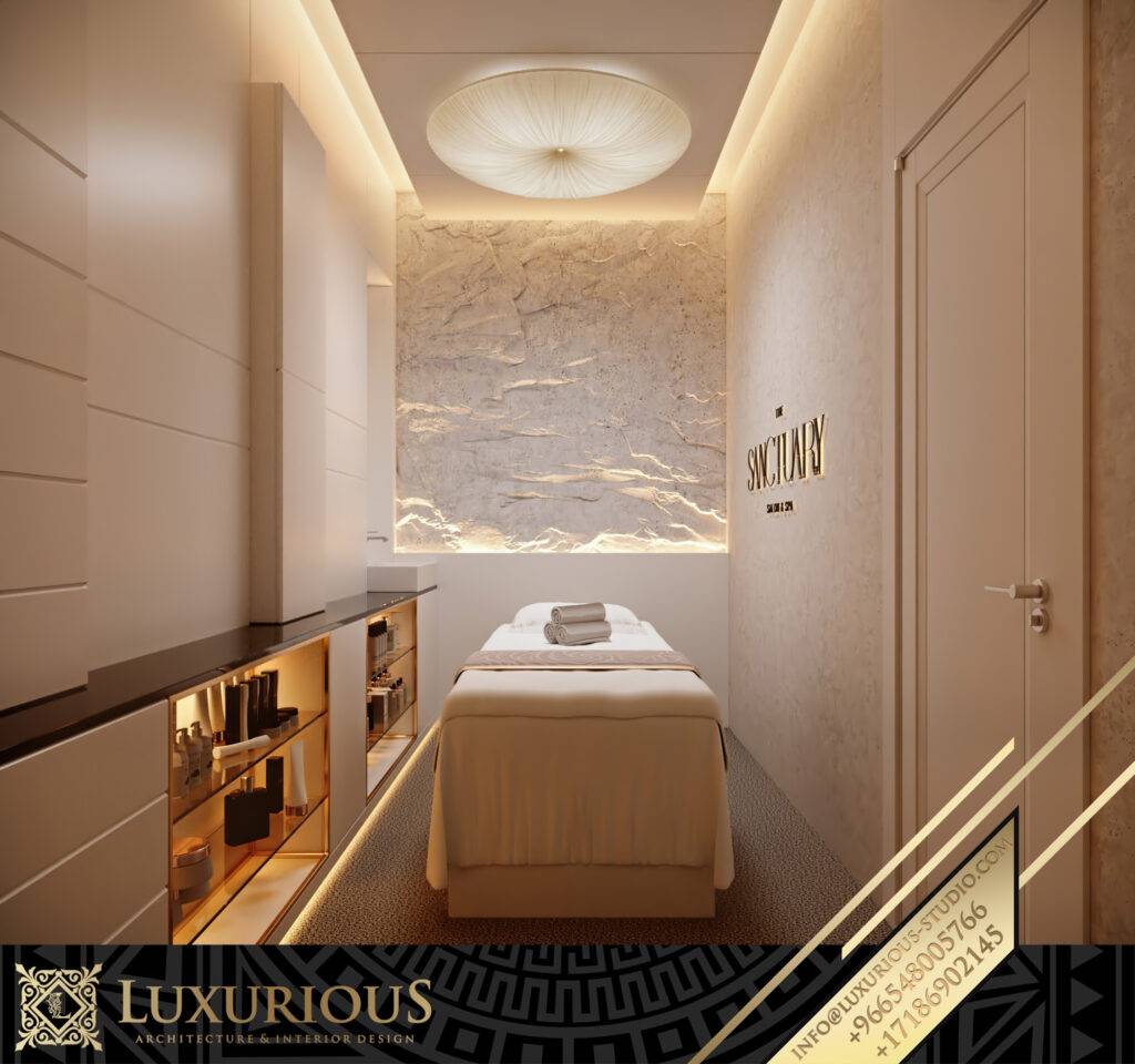 The Sanctuary Salon & Spa تصميم سبا