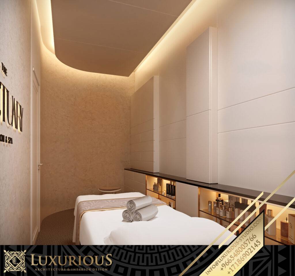 The Sanctuary Salon & Spa تصميم سبا