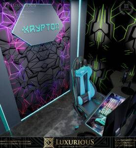 KRYPTON تصميم محل العاب فيديو