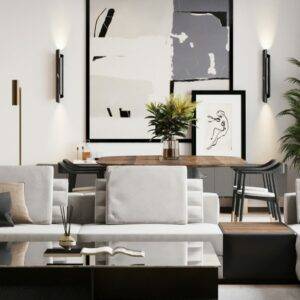 Mid-century Modern Open Space In Partnership With Gizem Coban