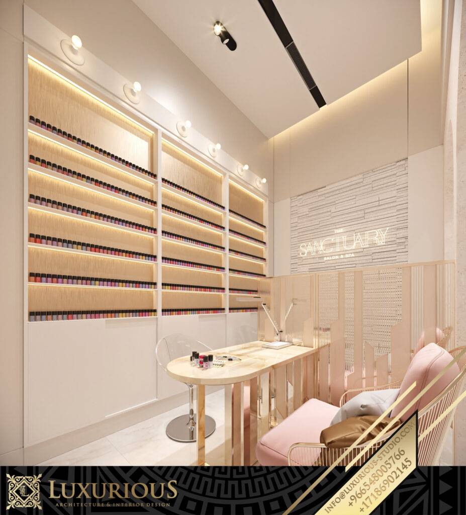 The Sanctuary Salon & Spa تصميم سبا