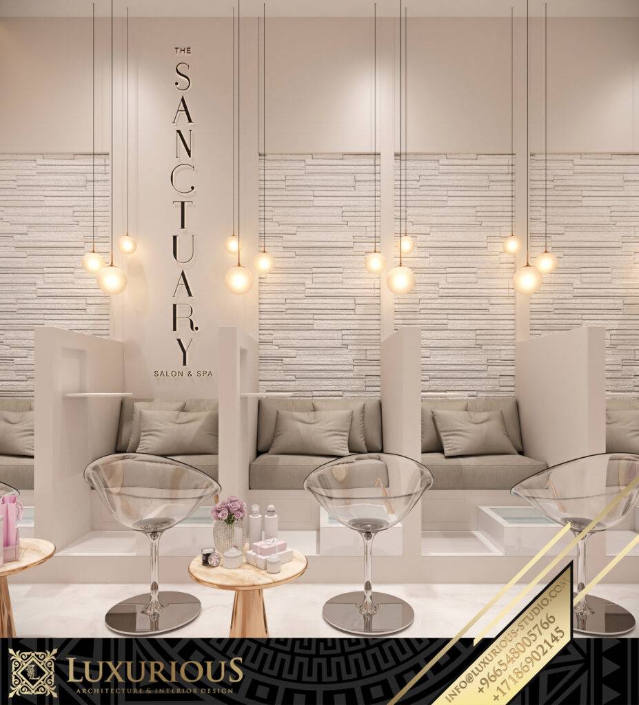 The Sanctuary Salon & Spa تصميم سبا