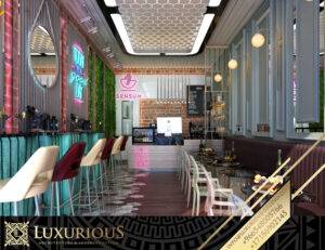 7SENSUM CAFE تصميم كوفي شوب