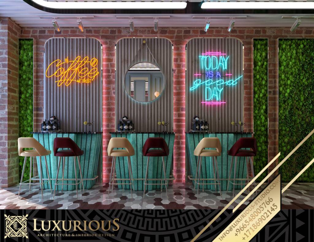 7SENSUM CAFE تصميم كوفي شوب