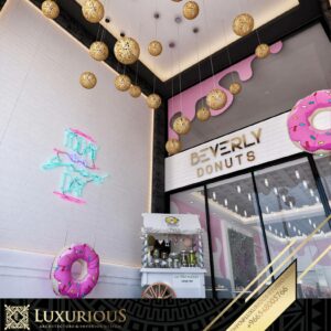 Beverly donuts تصميم محل دونات