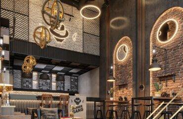 Burger Gang تصميم مطعم