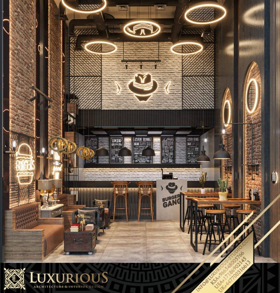 Burger Gang تصميم مطعم